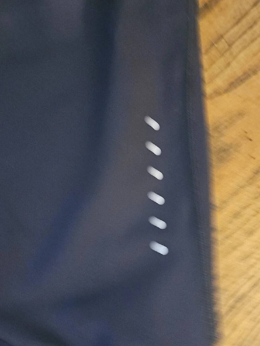 Nike Epic Lux Leggings Dri-Fit Black Running with Mesh Cut Out Design